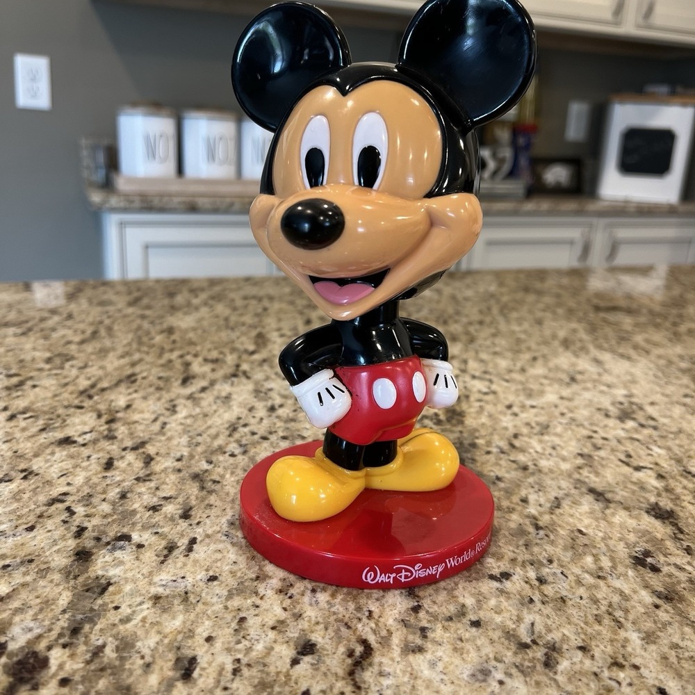 Mickey Mouse Bobble Head Walt Disney World Resort‎ 8" Tall